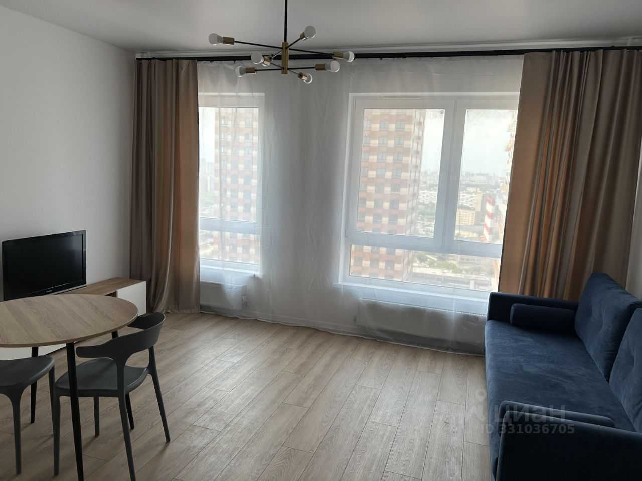 1-комнатная квартира, 27 м² — фотография 2