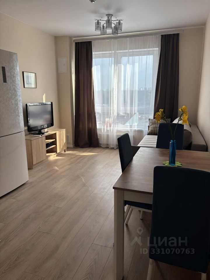1-комнатная квартира, 42,7 м²