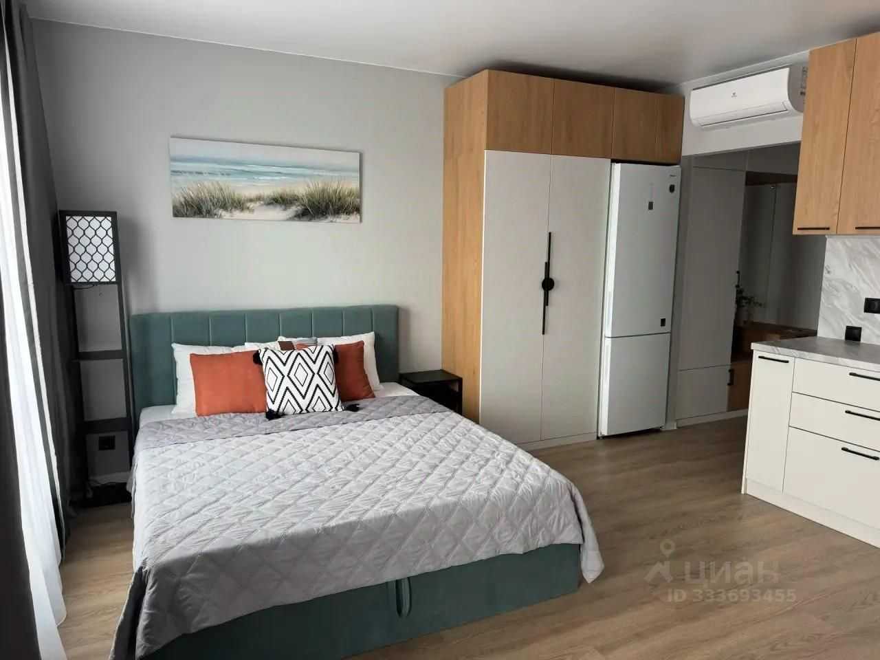 1-комнатная квартира, 27 м²