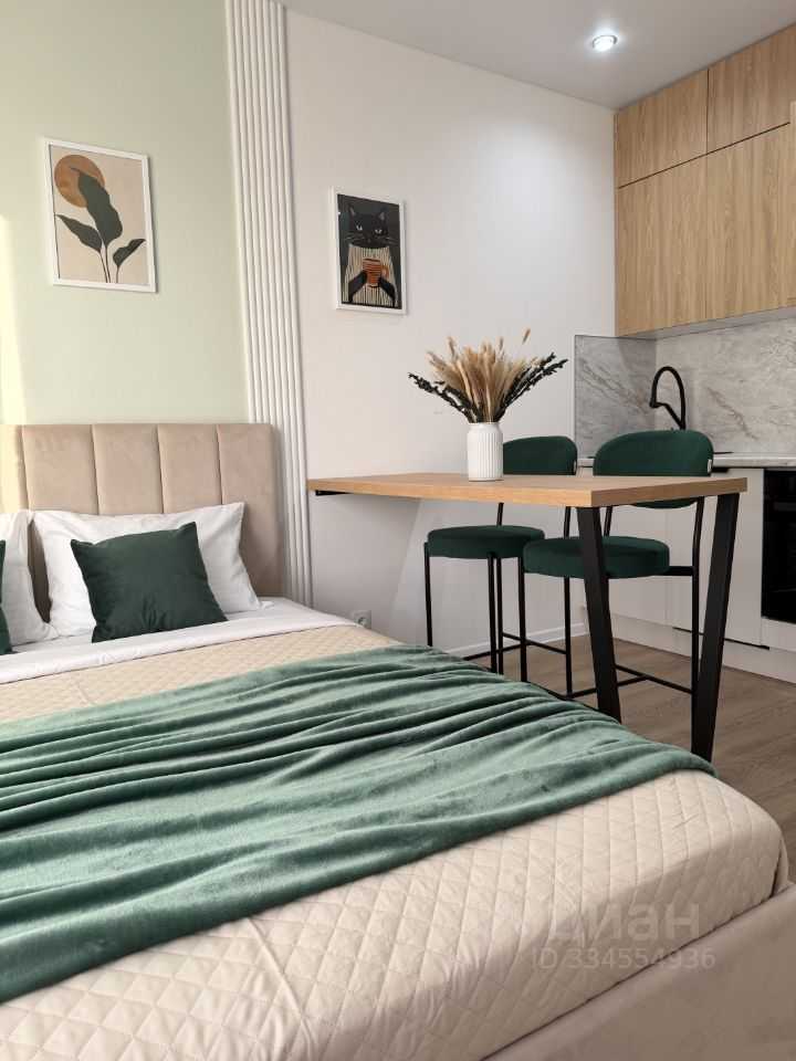 1-комнатная квартира, 23,5 м²