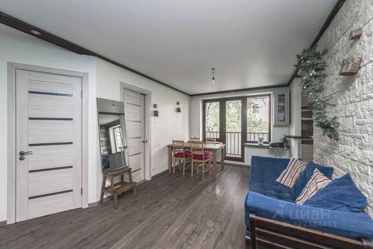 3-комнатная квартира, 59,5 м²