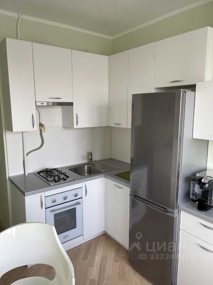 1-комнатная квартира, 33,7 м²