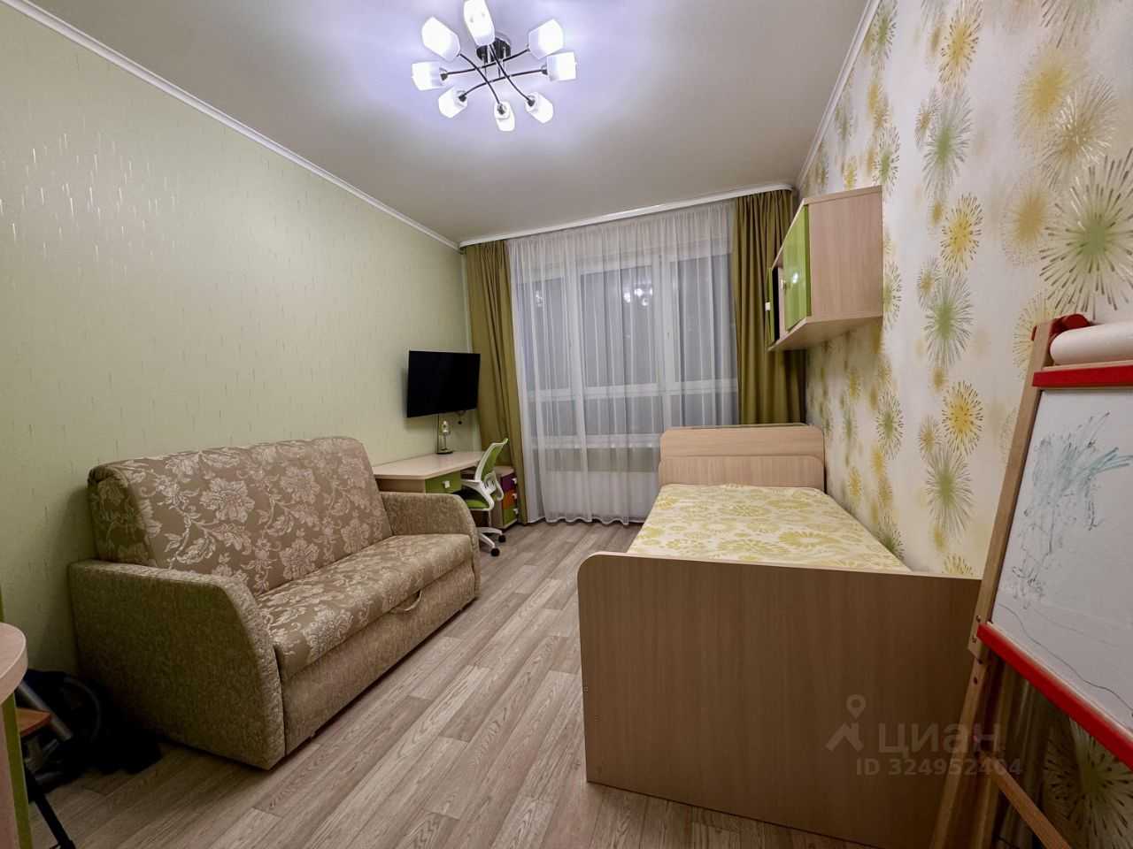 2-комнатная квартира, 56 м² — фотография 3