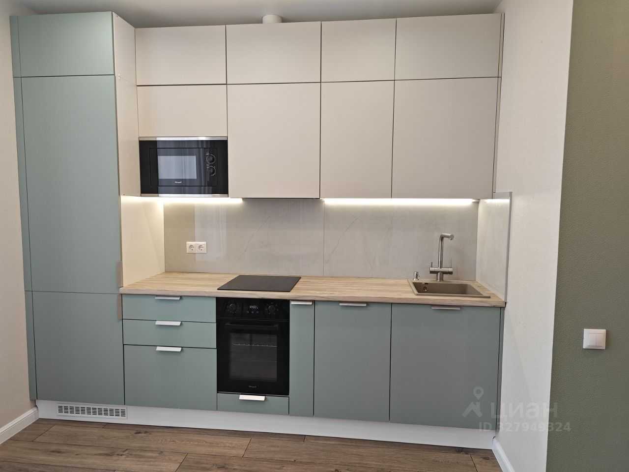1-комнатная квартира, 38,7 м² — фотография 2