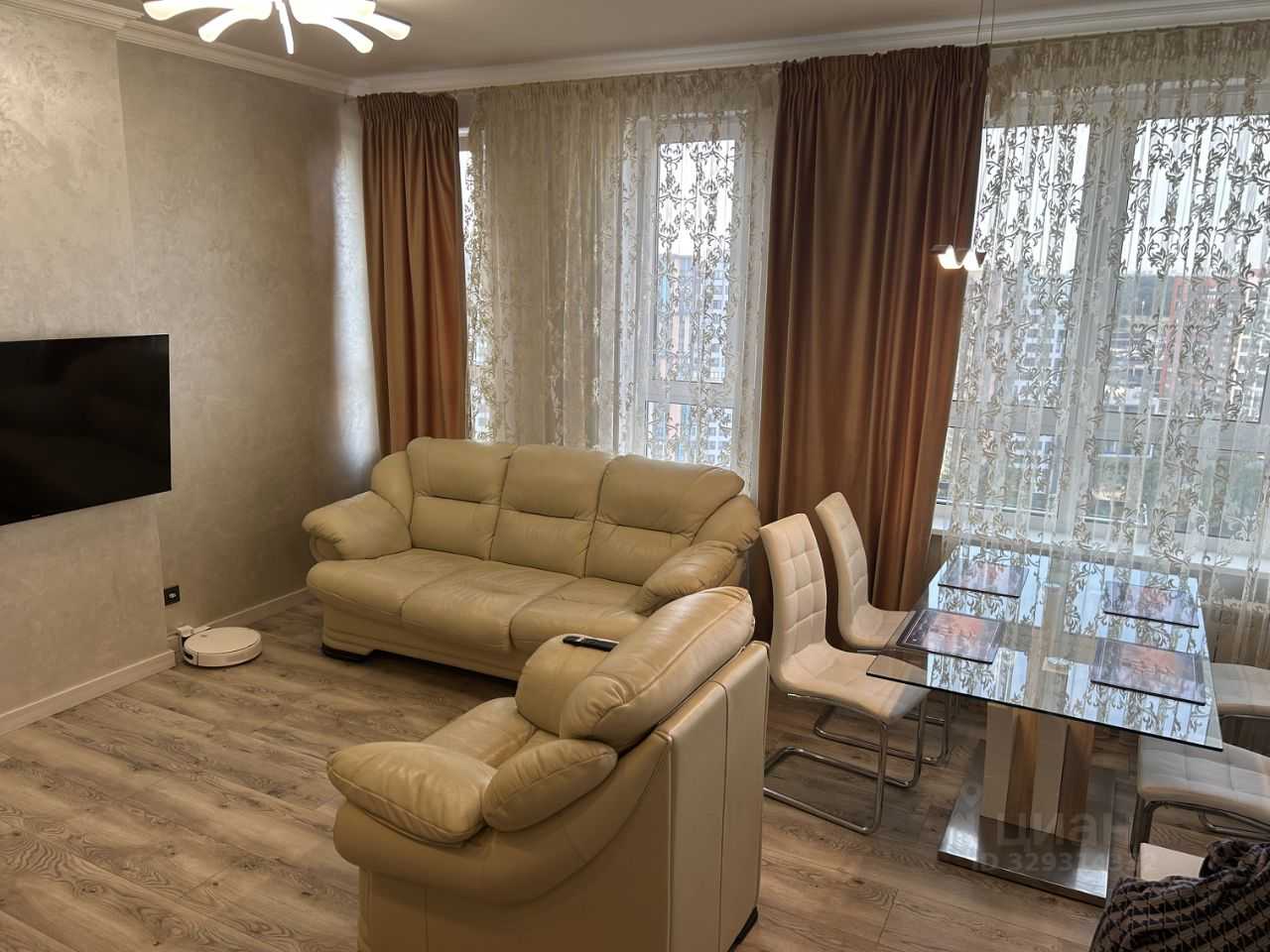 3-комнатная квартира, 65 м²