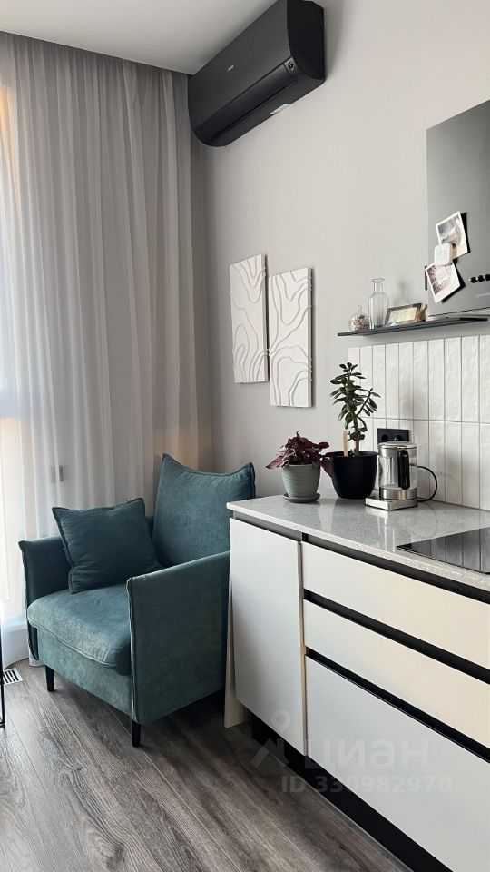 1-комнатная квартира, 38 м² — фотография 2