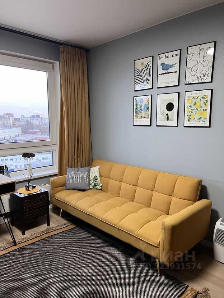 1-комнатная квартира, 40 м²