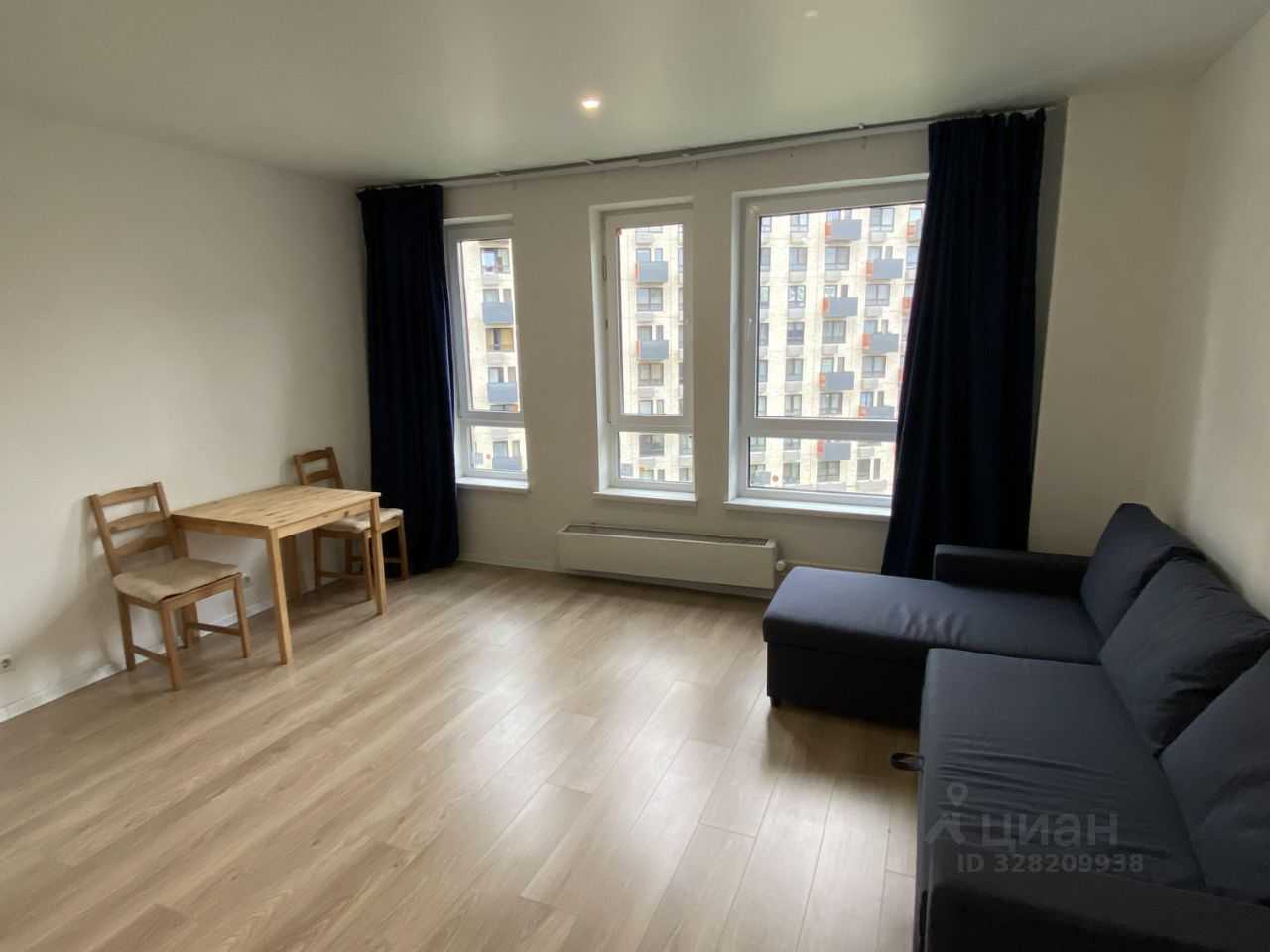 1-комнатная квартира, 27 м² — фотография 2
