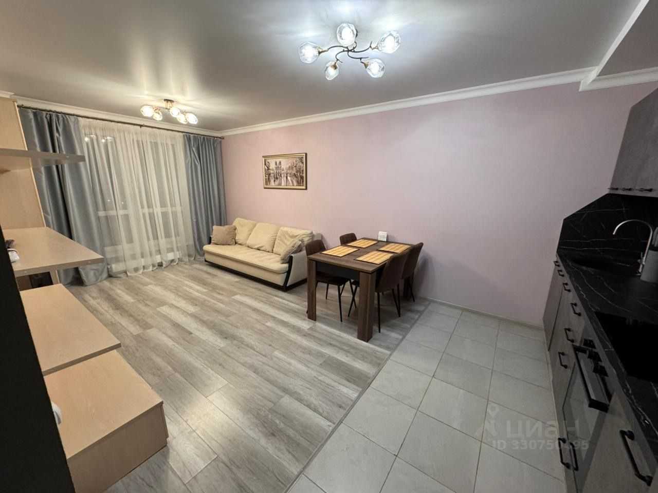 3-комнатная квартира, 71,3 м²