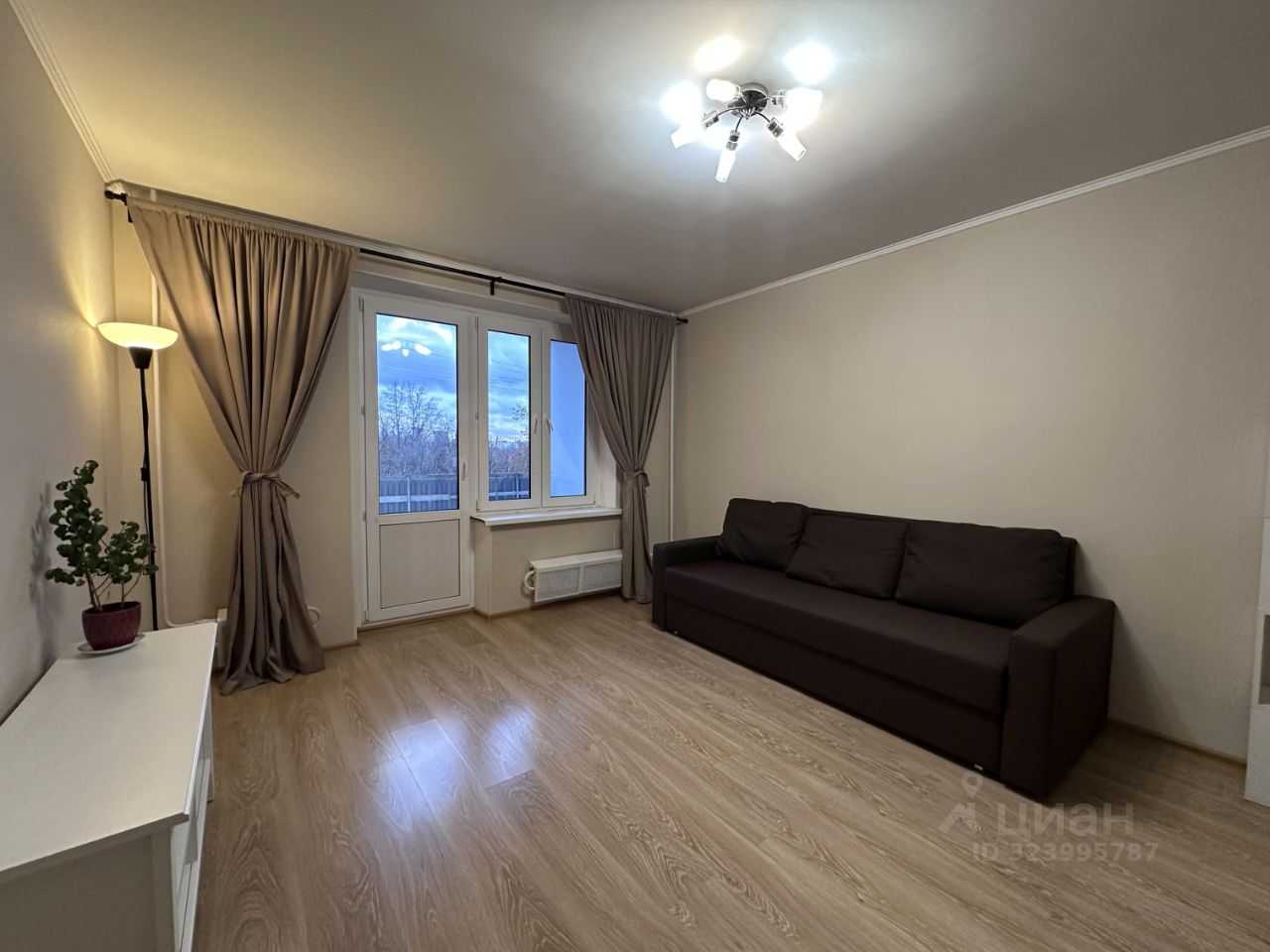 1-комнатная квартира, 38 м² — фотография 2