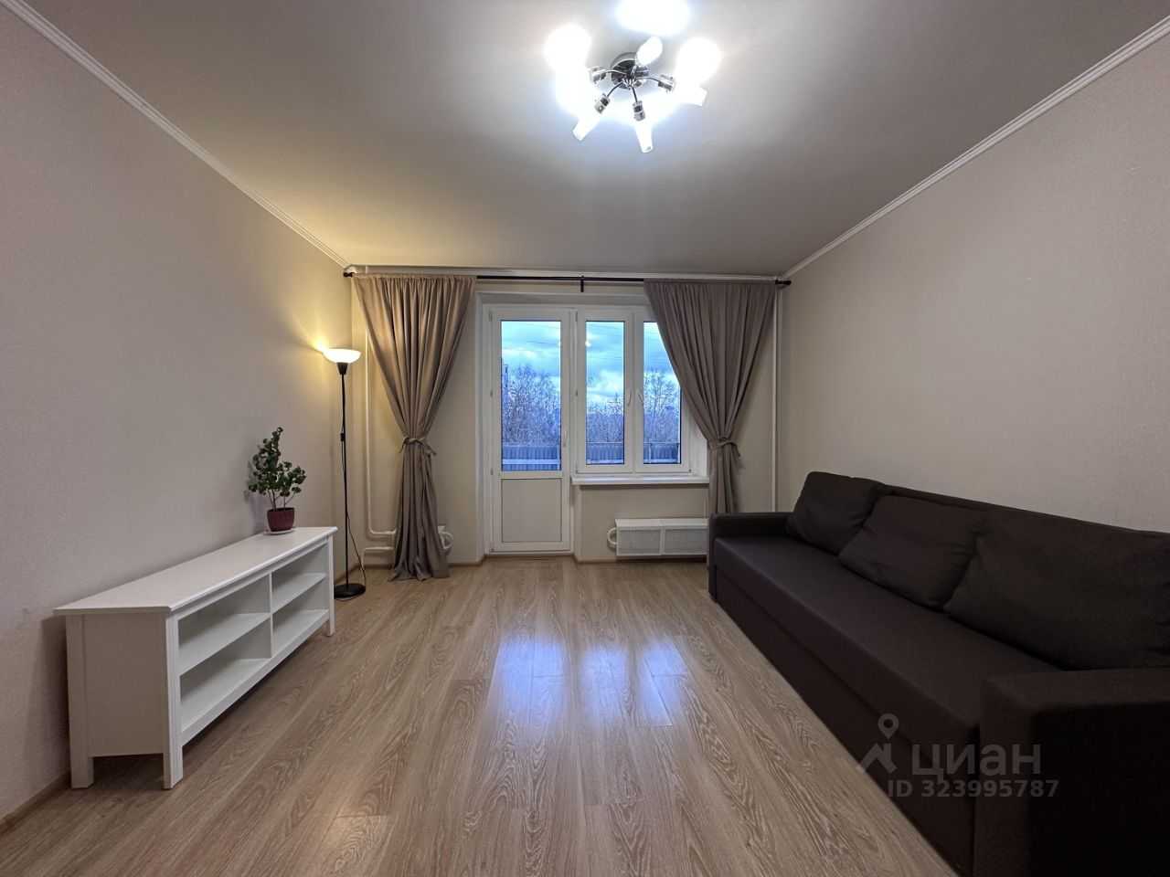 1-комнатная квартира, 38 м²