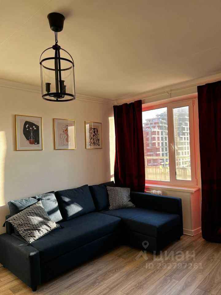 1-комнатная квартира, 38 м² — фотография 2