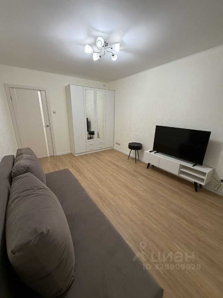 1-комнатная квартира, 33,3 м²