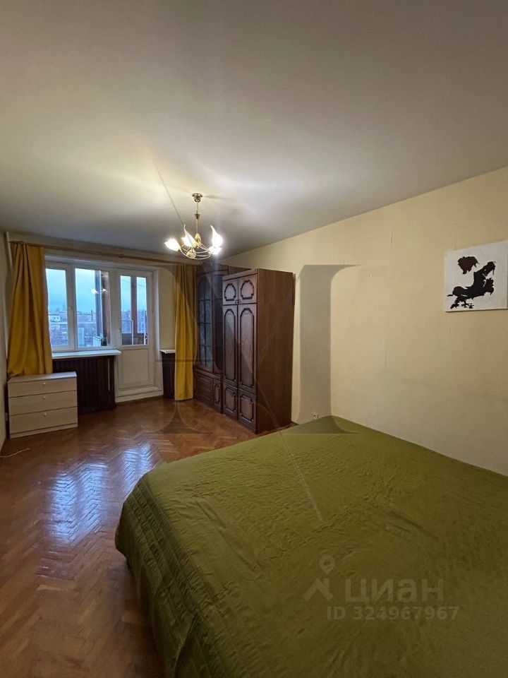 1-комнатная квартира, 37 м²