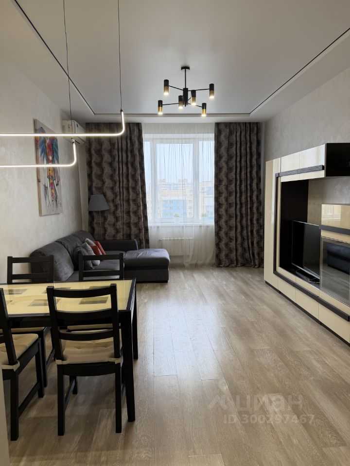 3-комнатная квартира, 72,8 м²