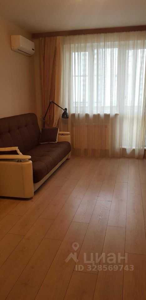 1-комнатная квартира, 37,5 м²