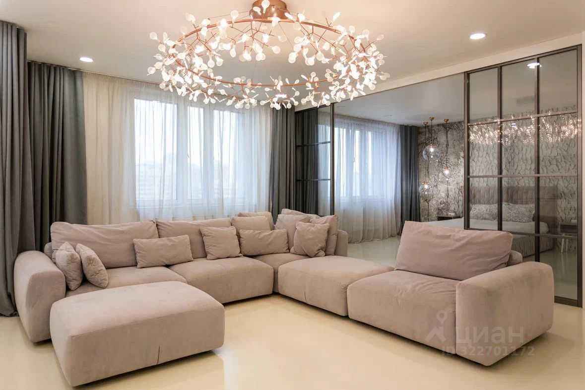 2-комнатная квартира, 90 м²