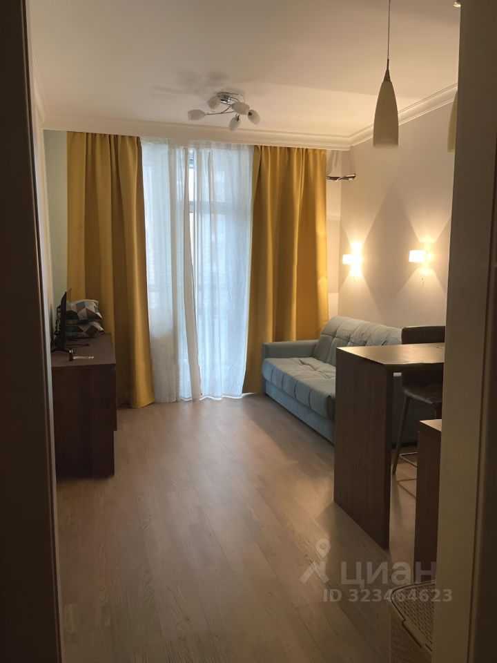 1-комнатная квартира, 27 м²