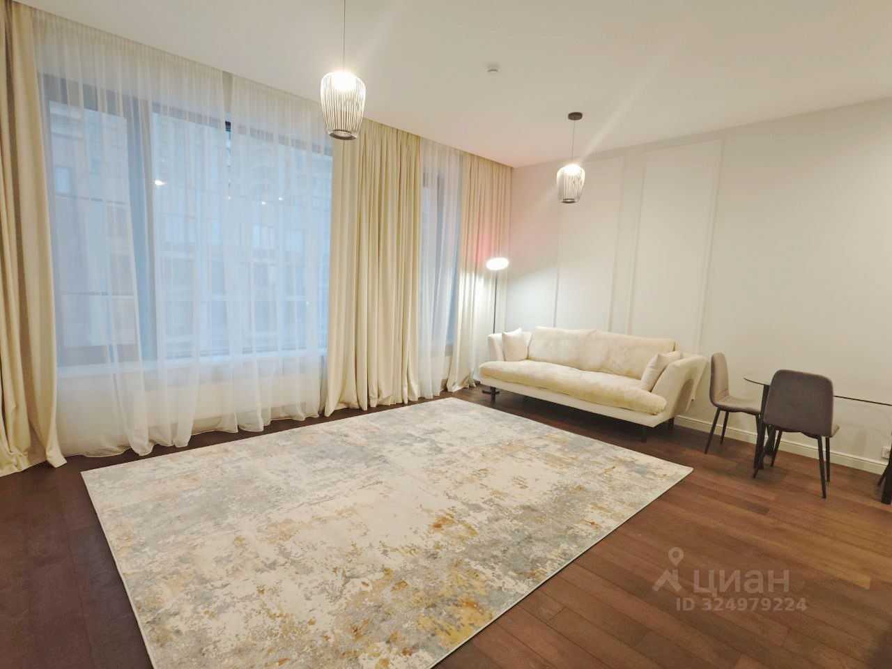 2-комнатная квартира, 55 м²