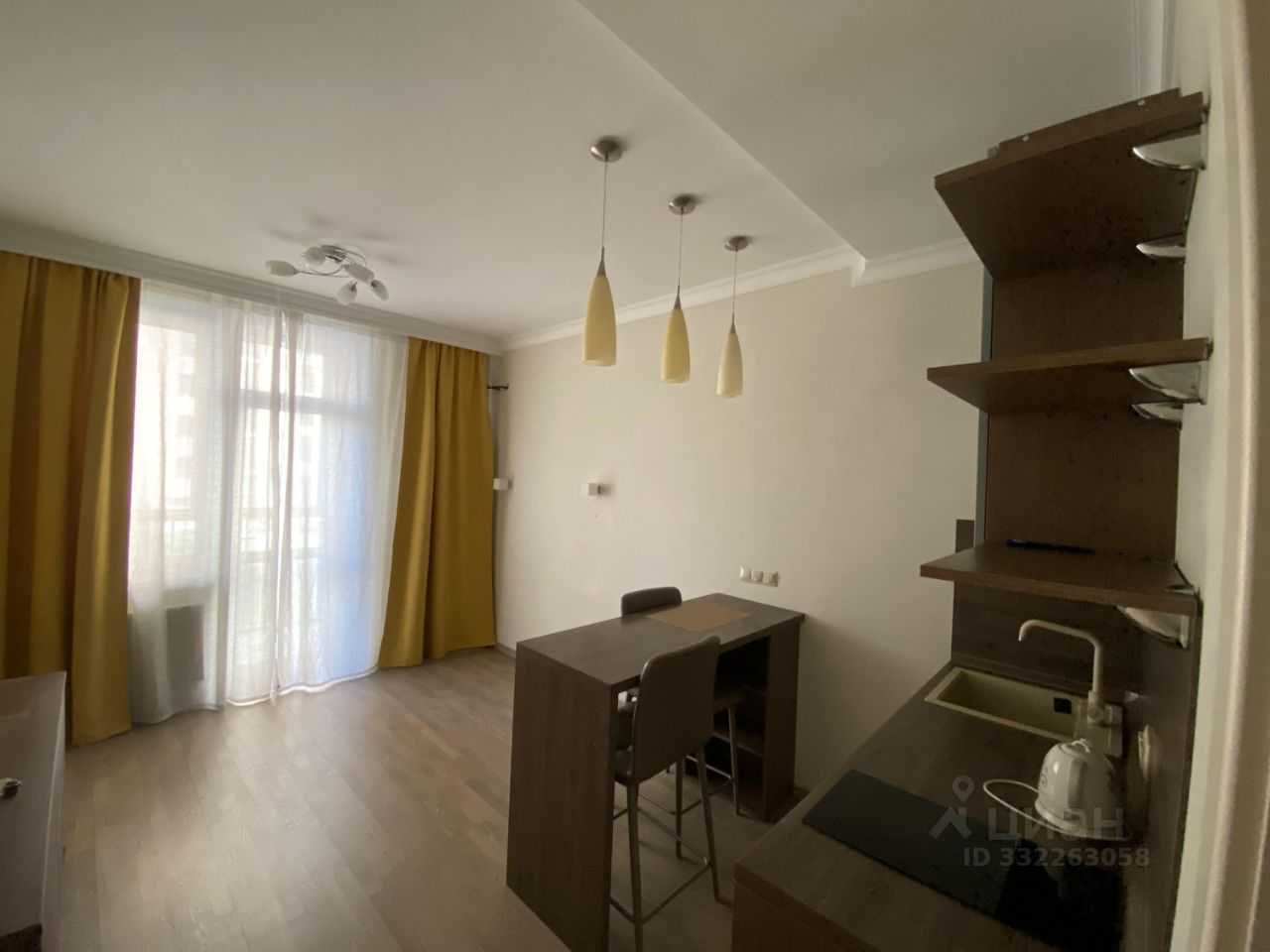 1-комнатная квартира, 28 м²
