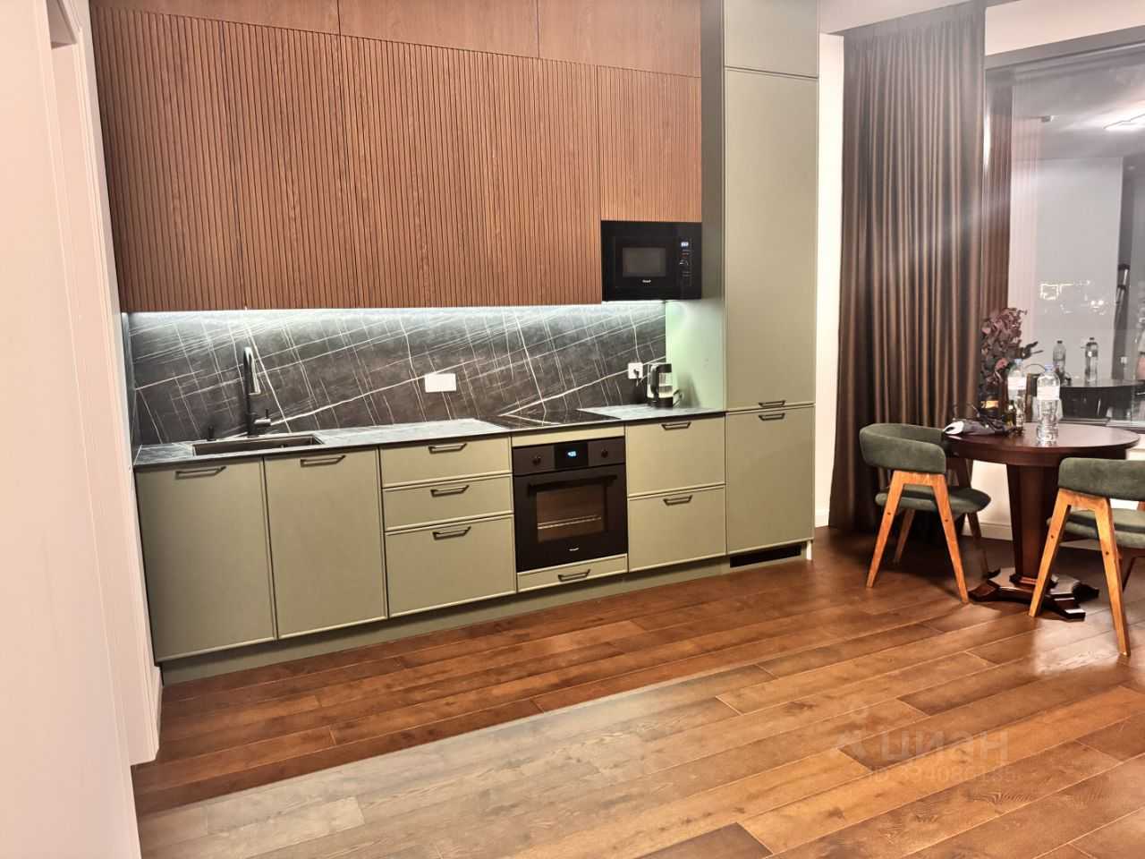 1-комнатная квартира, 56 м²