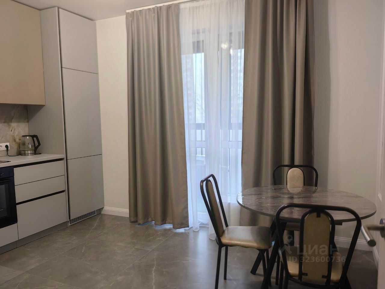 1-комнатная квартира, 39,1 м² — фотография 3