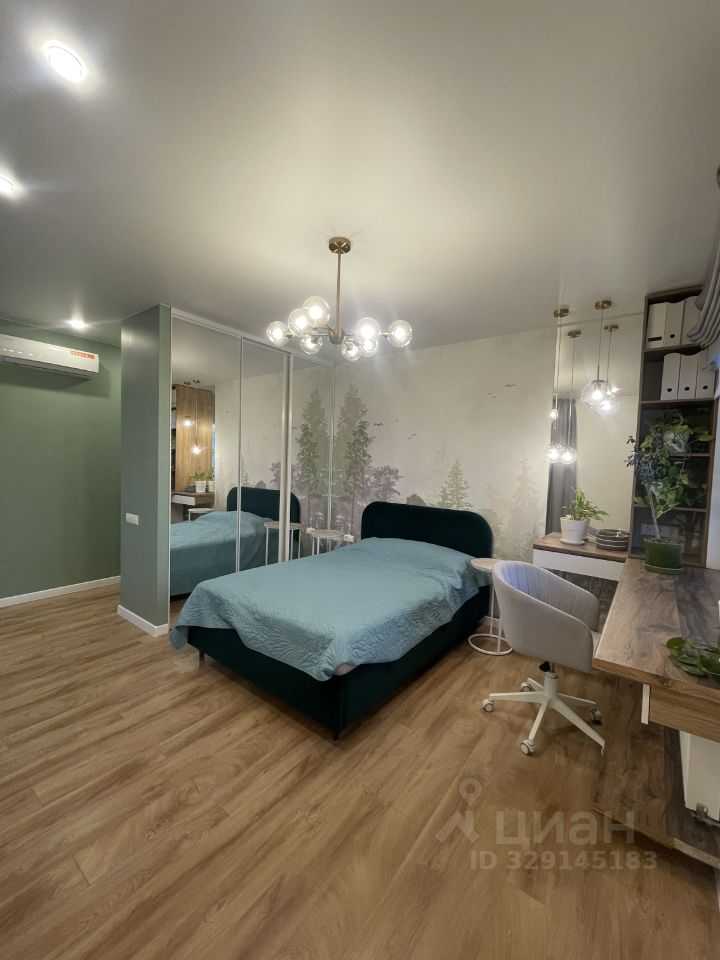 1-комнатная квартира, 36,7 м²