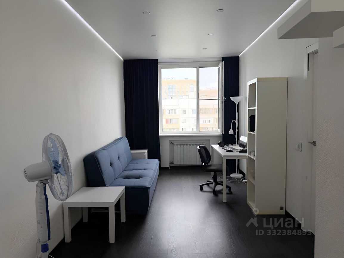 1-комнатная квартира, 39 м² — фотография 2