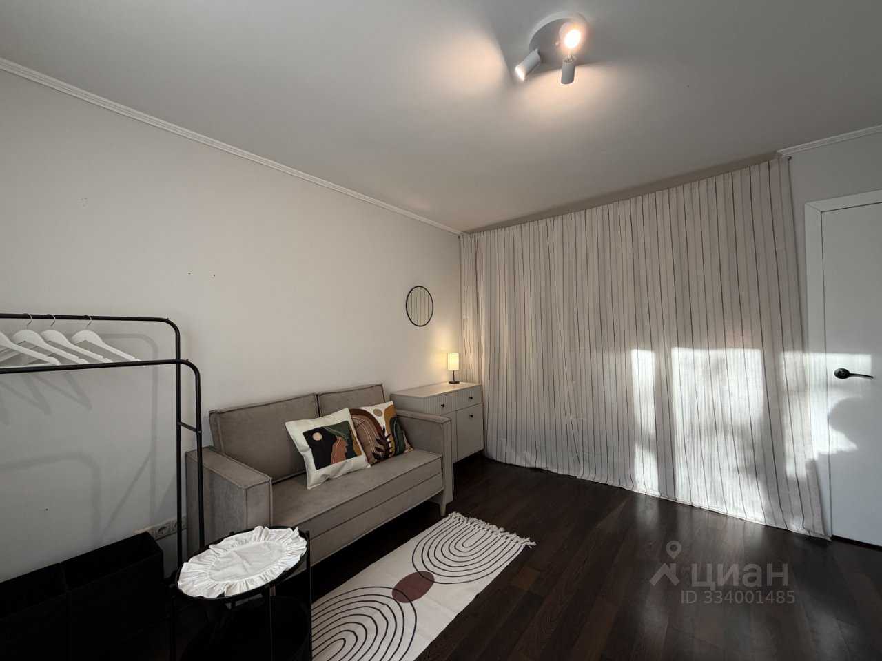 1-комнатная квартира, 35 м² — фотография 2