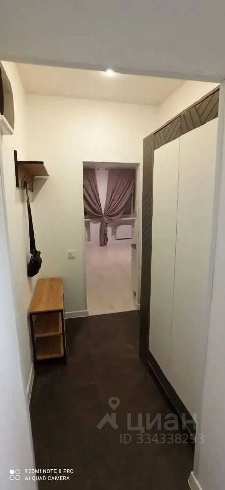 1-комнатная квартира, 25,1 м² — фотография 3