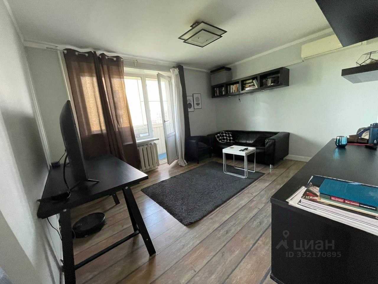 2-комнатная квартира, 37 м²