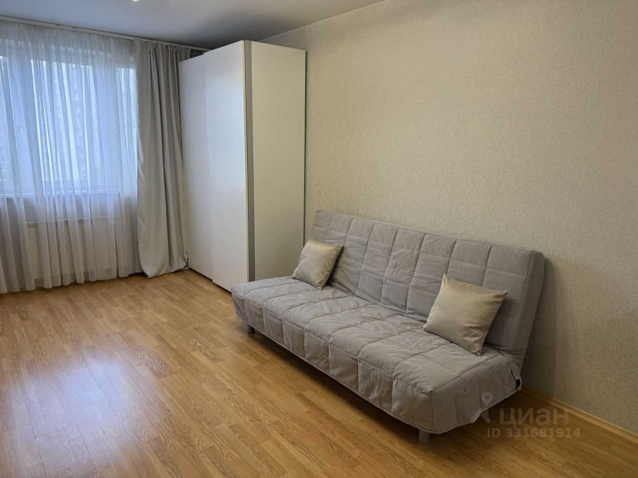 1-комнатная квартира, 40 м² — фотография 3