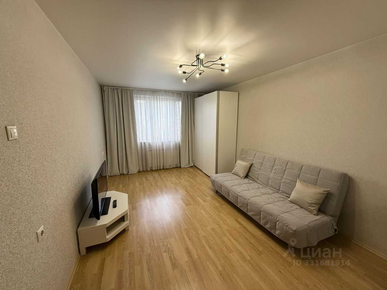 1-комнатная квартира, 40 м² — фотография 2