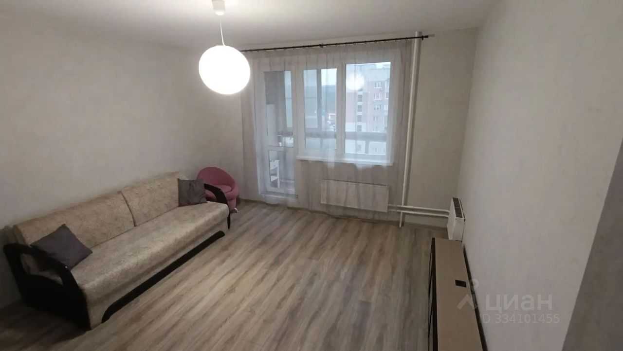 1-комнатная квартира, 39 м² — фотография 2