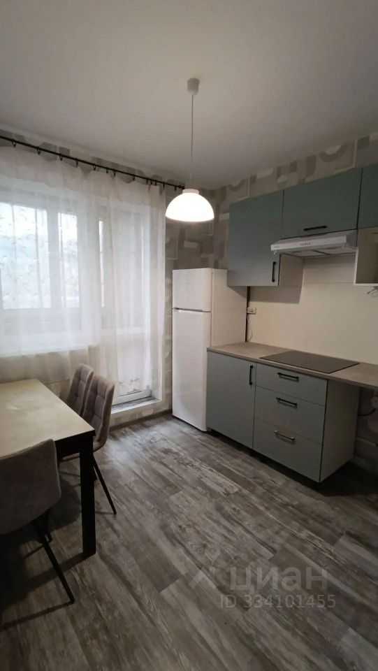 1-комнатная квартира, 39 м²