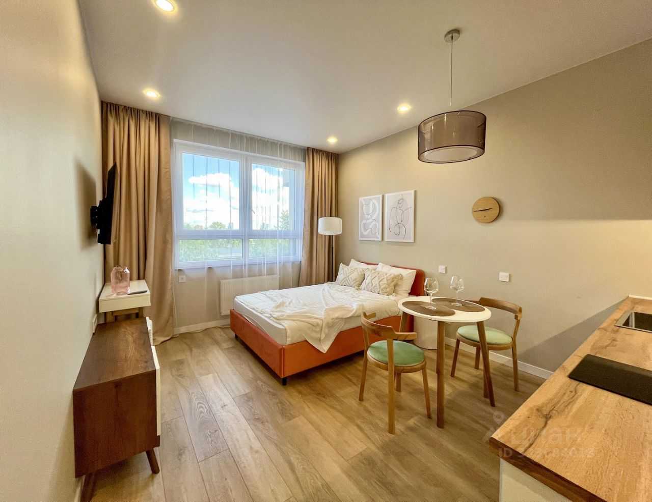 1-комнатная квартира, 24 м²