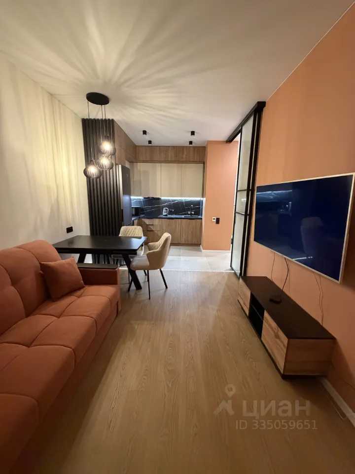 1-комнатная квартира, 46 м²
