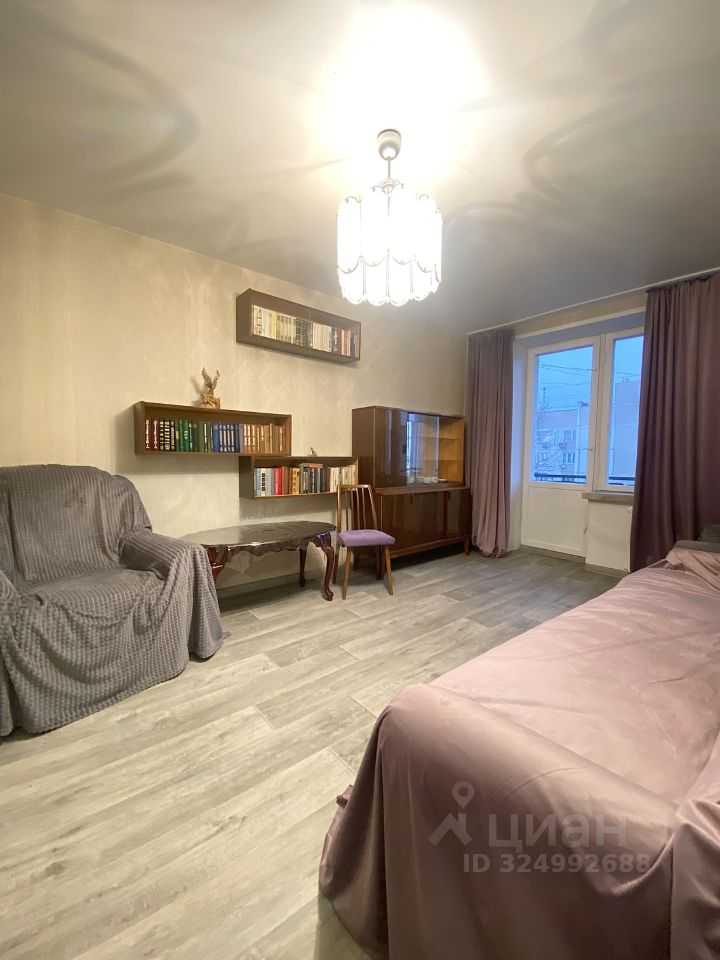 1-комнатная квартира, 40 м² — фотография 2