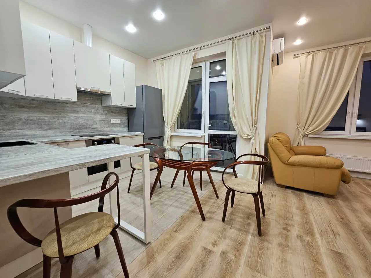 1-комнатная квартира, 38,4 м²