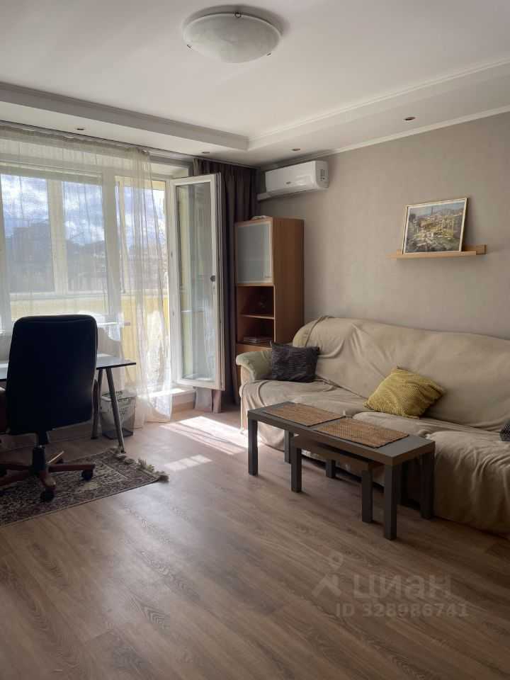 1-комнатная квартира, 39 м²