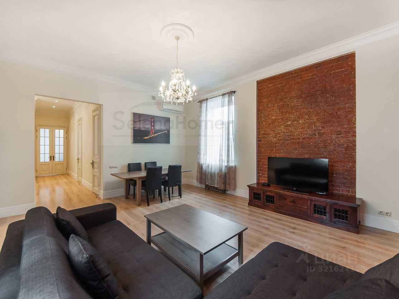 3-комнатная квартира, 121 м²