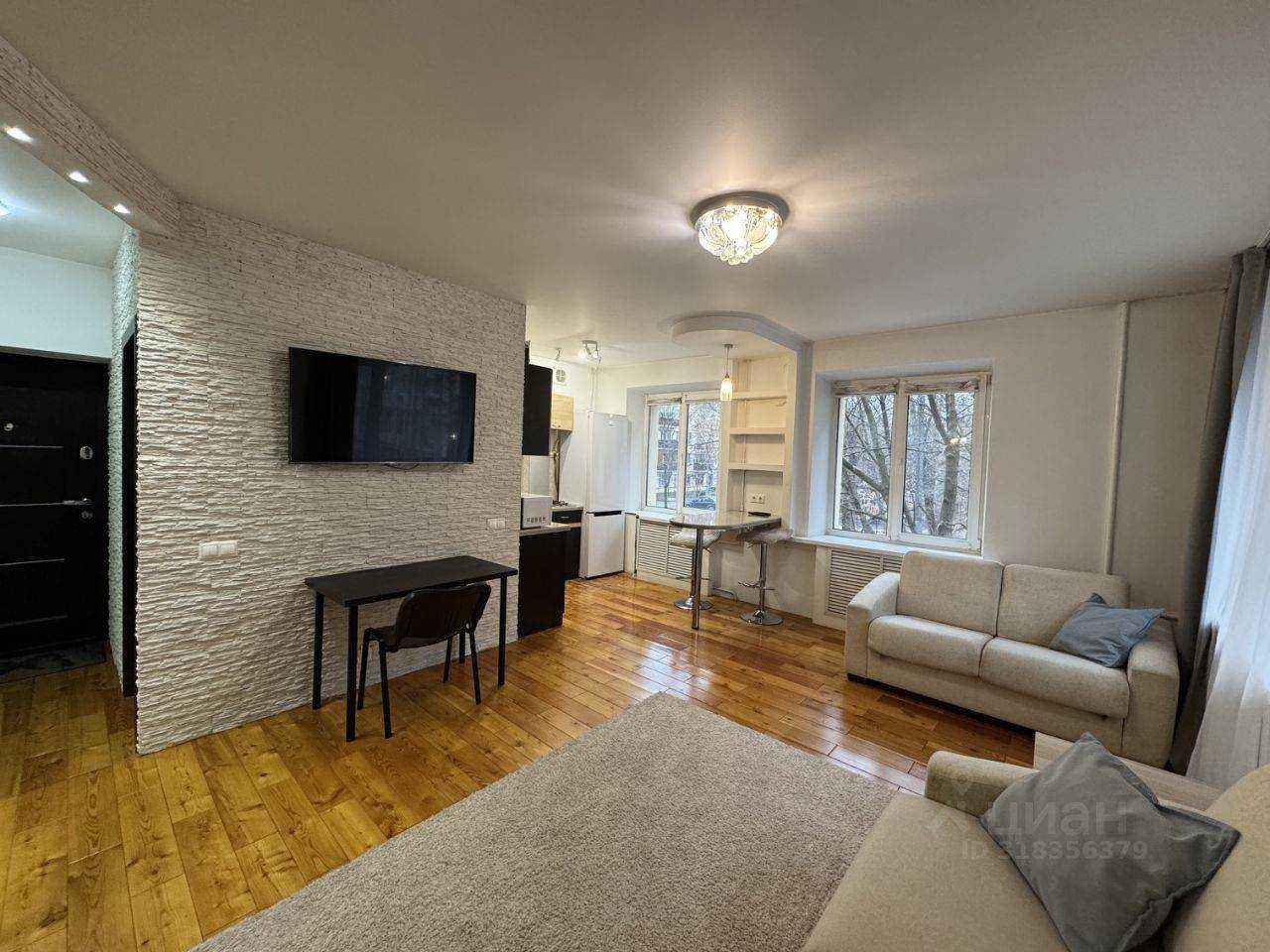 1-комнатная квартира, 33 м²