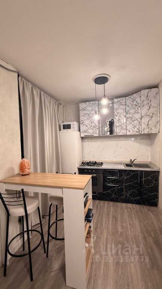 1-комнатная квартира, 33,2 м²