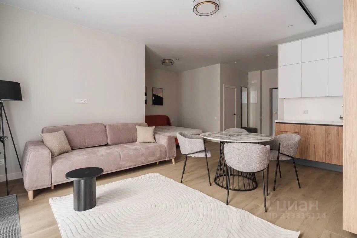1-комнатная квартира, 48 м² — фотография 2