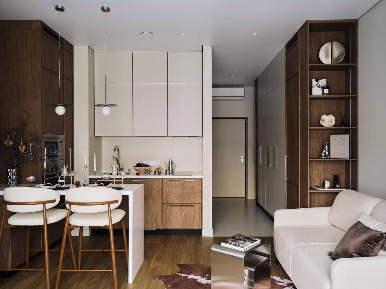 1-комнатная квартира, 35 м² — фотография 2