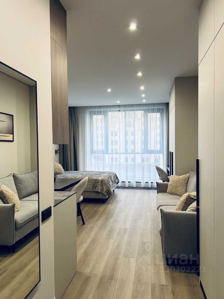 1-комнатная квартира, 35,9 м²