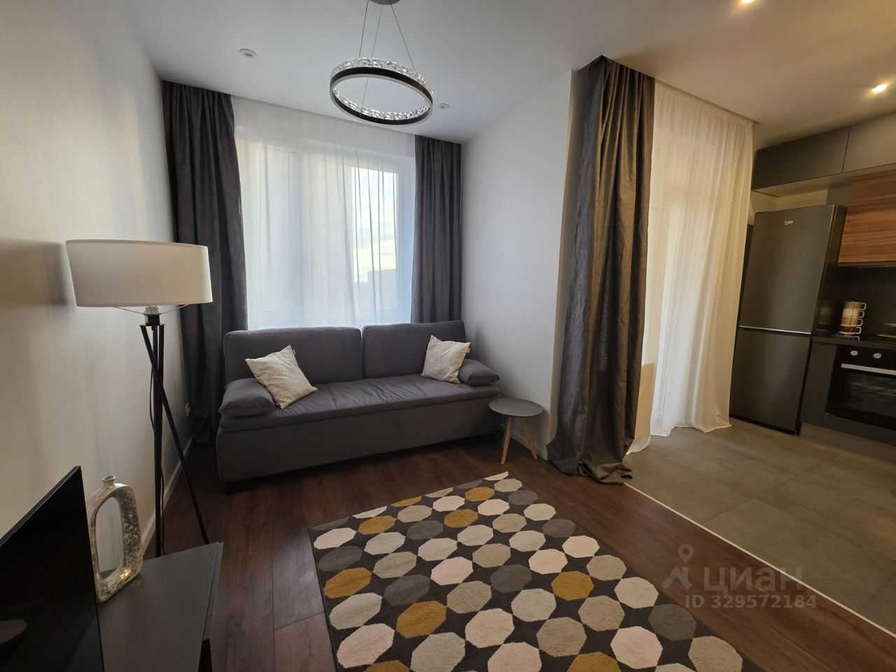 1-комнатная квартира, 33 м²
