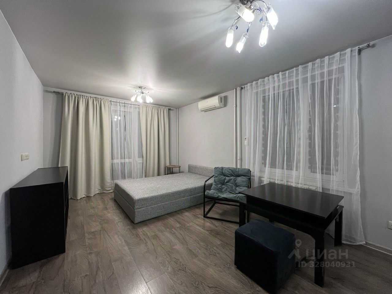 1-комнатная квартира, 32,1 м²