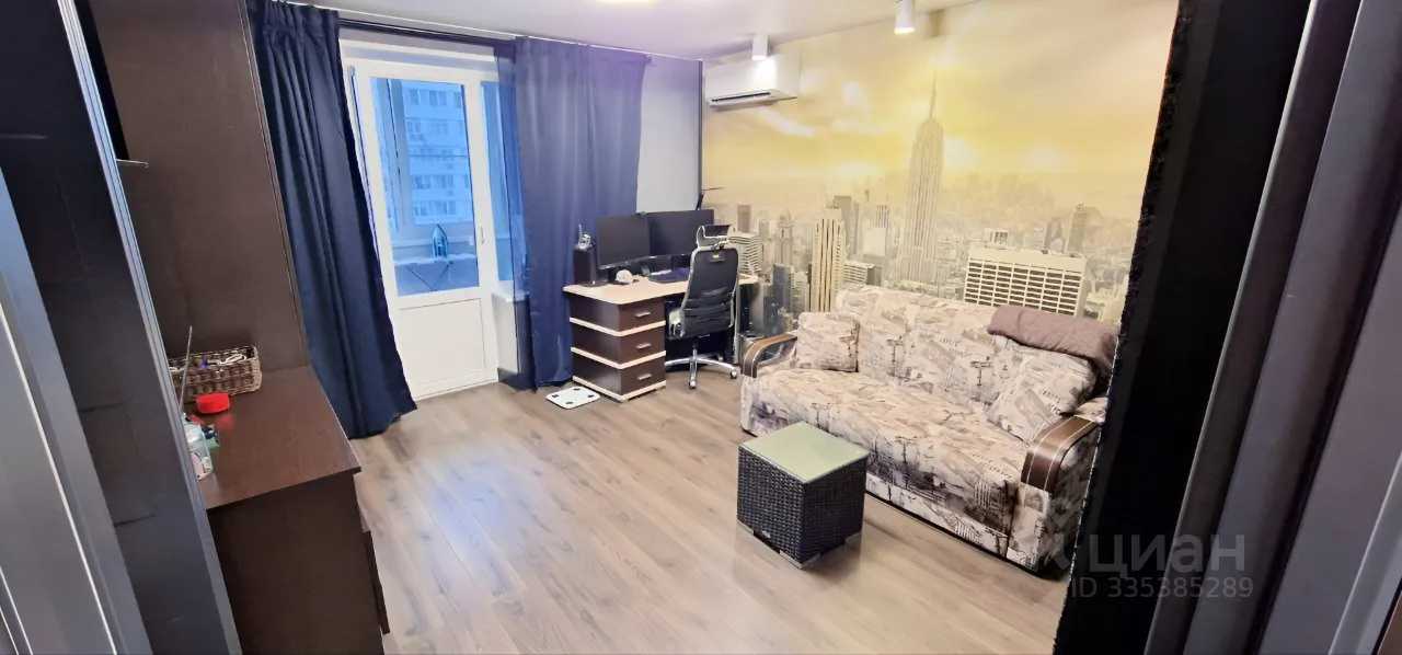 1-комнатная квартира, 34,1 м² — фотография 3