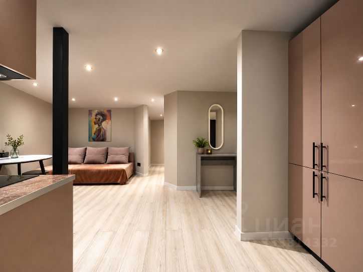 1-комнатная квартира, 31,5 м²